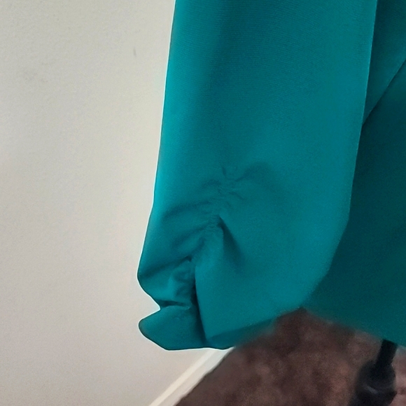 **SOLD** "CATO" EMERALD GREEN JACKET SZ 22/24W - Picture 6 of 10